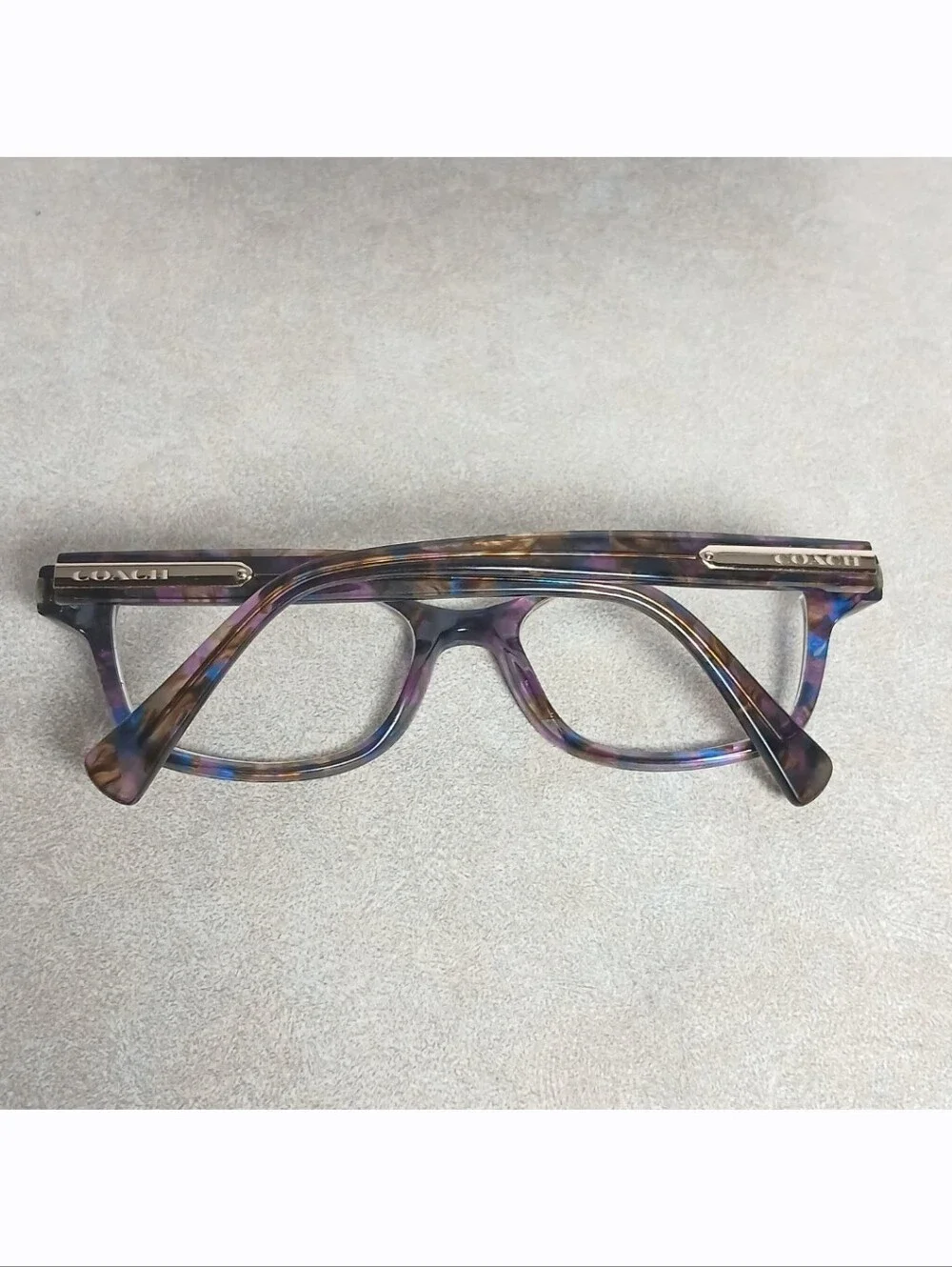 Coach Eyeglasses Confetti Purple HC 6065 5288 Authentic Glasses Frame + Case